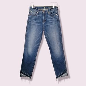 7 For All Mankind Roxanne Ankle Cropped Jeans